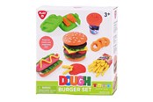 Kreativt Legetøj - Playgo Hamburger Clay Set - 4 Clay Pots - 8102