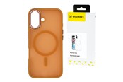 Mobil - Covers & Cases - Wozinsky Fashion Case with MagSafe for Samsung Galaxy S24 FE - Orange - 5907769371042
