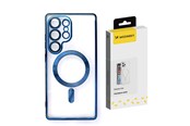 Mobil - Covers & Cases - Wozinsky Electroplated Magsafe Case for Samsung Galaxy S24 FE - Blue - 5907769371370