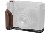 Kameraremme - SmallRig 5266 L-Shape Mount Plate with Wooden Handle for FUJIFILM GFX100RF Black - 5266