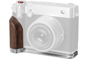 Foto & Videotilbehør - SmallRig 5265 L-Shape Mount Plate with Wooden Handle for FUJIFILM GFX100RF Silver - 5265