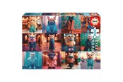 Puslespil - Educa Fashion Animals (200) - 20219