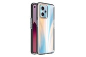 Mobil - Covers & Cases - Hurtel Spring Case for Realme 9 Pro+ / Realme 9 Silicone Cover with Frame Black - 9145576265130
