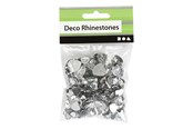 Kreativitet & Hobbyartikler - Creativ Company Rhinestones Silver Various 252 pcs. - 52242