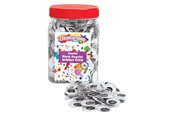 Kreativt Legetøj - Colorations - Black Wiggle Eyes 100 pcs. - CHJWE