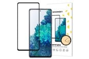 Mobil - Beskyttelsesglas - Wozinsky Super Durable Full Glue Tempered Glass Full Screen With Frame Case Friendly Samsung Galaxy S20 FE Black - 9111201915237