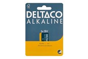 Batteri - Deltaco battery x 6LR61 - Alkaline - 6LR61-1B