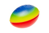 Udendørsleg - Duckiez Rugby Ball Rainbow - 4893