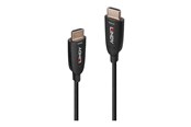 Skærmkabel - Lindy 100m Fibre Optic Hybrid HDMI 8K60 Cable - 38518
