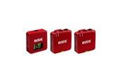 Mikrofon - Røde Wireless GO (Gen 3) - Rød - WIGOGEN3RED