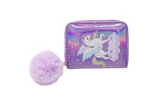 Skoletilbehør - Tinka PUNG LILLA ENHJØRNING  WALLET - 8-801727