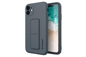 Mobil - Covers & Cases - Wozinsky Kickstand Case Silicone Case with Stand iPhone 11 Pro Navy Blue - 9111201940031
