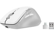 Mus - Speed-Link Speedlink LIBERA Rechargeable Wireless Bluetooth - Mus - Optisk - Hvid - SL-630021-WT