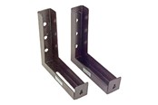 Vægbeslag, AV-Beslag & AV-Møbler - Elite Screens Elite ZVMAXLB6-B mounting kit - corner - for projection screen - black - Max - recommended for - ZVMAXLB6-B