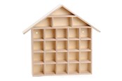 Kreativitet & Hobbyartikler - Playwood Wooden Letterbox House - Sl 212