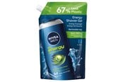 Kropspleje - Nivea Men Energy Shower Gel Refill 500 Ml - 4006000215402