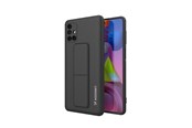Mobil - Covers & Cases - Wozinsky  Kickstand Case Silicone Case with Stand Samsung Galaxy M51 Case Black - 9111201941052