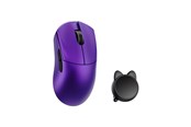 Mus - WLMouse HUAN Stainless Magnesium Alloy / Wireless 8K - Gaming Mus - Optisk - 5 knapper - Lilla - HUAN-PURPLE-O