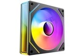 Kabinet Køler - DUTZO INF 120 PWM ARGB Reverse - Kabinet køler - 120mm - Sort med RGB LED lys - 29 dBA - INF120R-5VRGB-B