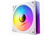 Kabinet Køler - DUTZO INF 120 PWM ARGB Reverse - Kabinet køler - 120mm - Hvid med RGB - 29 dBA - INF120R-5VRGB-W