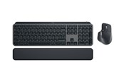 Tastatur - Logitech MX Keys S Combo Graphite (CH) - Tastatur & Mus sæt - Schweizisk - Sort - 920-011608