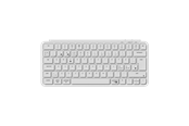 Tastatur - Keychron B1 Pro Ultra-Slim Wireless Keyboard Tri-Mode - Ivory White - Tastatur - Nordisk - Hvid - B1P-K8-BO