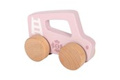 Legetøjsbil - Small Foot - Wooden Push Car Pink - 12709
