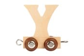 Babylegetøj - Small Foot - Wooden Letter Train - Y - 12 pieces - 7484-display12