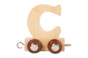 Babylegetøj - Small Foot - Wooden Letter Train - C - 12 pieces - 7462-display12