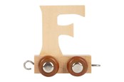Babylegetøj - Small Foot - Wooden Letter Train - F - 12 pieces - 7465-display12