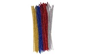 Kreativitet & Hobbyartikler - Colorations - Glitter Chenille Wire 50 pcs. - CH11PC01