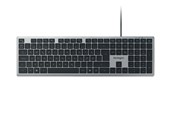 Tastatur - Kensington KB515 EQ USB-C/USB-A Kablet Tastatur - Tastatur - Nordisk - Grå - K75410PN