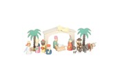 Figur - Small Foot - Wooden Crib Christmas Story Playset - 12689