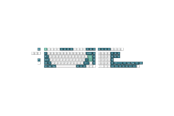 Tastatur - Keychron PBT Full Keycap Set White Mint - Keycaps - Nordisk - Hvid - T63