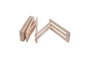 Trælegetøj - Kids Globe Wooden Fence 1:32 132cm - 610304