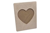Børneværelse - Playwood Wooden Photo Frame Heart - SL202HB
