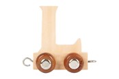 Trælegetøj - Small Foot - Wooden Letter Train - L - 12 pieces - 7471-display12