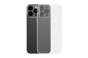 Mobil - Covers & Cases - Baseus Frosted Glass Case Cover for iPhone 13 Pro Max Hard Cover with Gel Frame Transparent (ARWS000802) - ARWS000802
