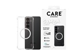 Mobil - Covers & Cases - CARE by PanzerGlass Samba Case Transparent w. White Qi Samsung Galaxy S26+ - CR51003