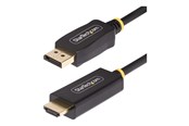 Skærmkabel - StarTech.com adapter cable - DisplayPort / HDMI - 3 m - 3M-DP-HDMI-4K60-HDR