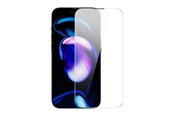 Mobil - Beskyttelsesglas - Baseus Full Screen Tempered Glass for iPhone 14 Pro with Speaker Cover 0.3mm + Mounting Frame - SGXT000402