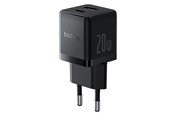 Mobil - Adaptere & Opladere - Baseus Palm 20W USB-C USB-A Wall Charger - Black - P10111608113-00