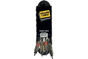 Audio kabel - Yellow Cable K04-1 - 2 x RCA - 2 x RCA-kabel 1m. - ECO K04-1
