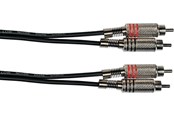 Audio kabel - Yellow Cable K04-3 - 2 x RCA - 2 x RCA-kabel 3m. - ECO K04-3