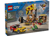 LEGO® - LEGO City 60496 Pizzeria med udbringningsfartøjer - 60496