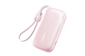 Powerbank - Baseus EnerFill FC21 Qpow 3 Ultra 20000mAh 22.5W Powerbank with Display and Cable Included - Pink Powerbank - Pink - 20000 mAh - E0027M02