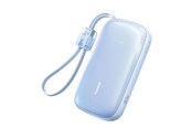 Powerbank - Baseus EnerFill FC21 Qpow 3 Ultra 20000mAh 22.5W Powerbank with Display and Cable Included - Blue Powerbank - Blå - 20000 mAh - E0027M03