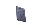 Powerbank - Baseus PicoGo AM31 Qi2 5000mAh 20W Ultra-Thin MagSafe Compatible Power Bank with Stand and Simple USB-C 20cm Braided Cable - Gray Powerbank - Grå - 5000 mAh - P1007680B813-00