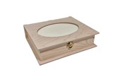 Børneværelse - Playwood Wooden Box Book Shape with Photo Frame - SL071F