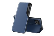Mobil - Covers & Cases - Hurtel Eco Leather View Case Elegant Bookcase Type Case with Kickstand for Samsung Galaxy A22 4G Blue - 5907769330735